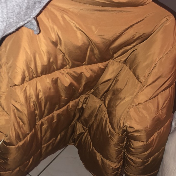 NWT Forever21 mens puffer jacket size XL color tan - Picture 8 of 8